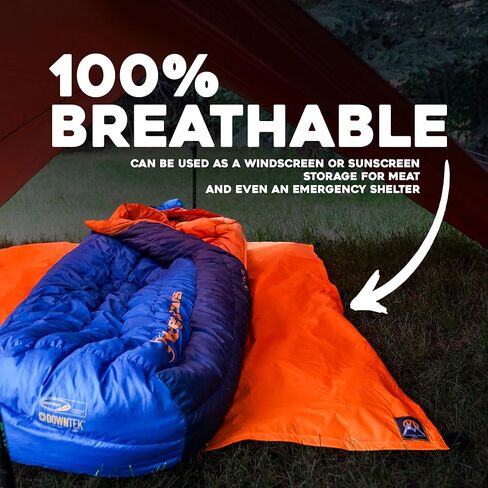 | Multicloth 2.0 Water Resistant Ultralight Lightweight Backpacking Camping Survival and Ground Tarp | 1.9oz Orange | Measures 56 inches by 72 inches | has Stake Loops in Saudi Arabia