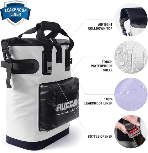 Buffalo Gear Cooler Backpack18L,30L Leakproof Camping Backpack Cooler Insulated Cooler for Picnic Beach Hiking Park Fishing in Saudi Arabia