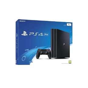 Sony PlayStation 4 Pro w/ Accessories, 1TB HDD, CUH-7215B - Jet Black (Renewed)