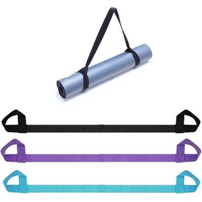 حزام حامل سجادة اليوجا، حزام حامل أحذية التزلج الأسطوانية القابلة للتعديل لسجادة اليوجا، والتزلج، والتزحلق على الجليد in Kuwait