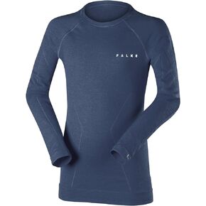 FALKE Unisex Kids Wool Tech. Base Layer Top, Thermal, 1 Piece