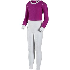 Indera Girl's 65/35 Cotton Polyester Waffle Knit Set
