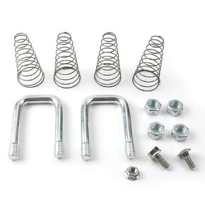 Camotokiit 1900-2-1600 Replacement Safety Chain U-Bolt Kit Fits B&W Gooseneck Hitches