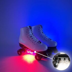 Roller Skate Lights,Accessories for Skate Skating,Lights LED Accessory for Quad Rink Skate Inline Skate Blade ice Figure Skate Skater,Illuminating underglow Tool Equipment Gift for Roller Skate Boots
