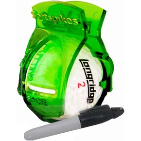 Softspikes BLM8006 Golf Ball Alignment Tool , Green