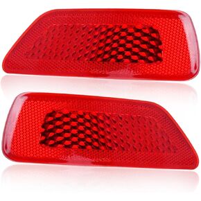 Rear Bumper Reflector Light Lamp Compatible with Journey 2012-2018 Compass 2011-2017 Grand Cherokee 2011-2018