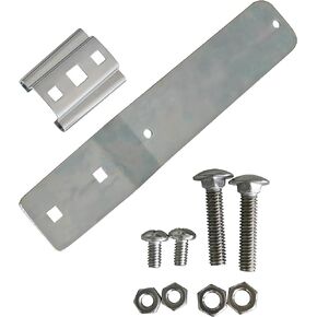 Vehicle Sign Mounting Kit - Slow Moving Vehicle Triangle Sign Mounting Kit for Golf Cart Includes 1 Tractor Bracket 1 Street Sign Bracket 4 Bolts and 4 Nuts