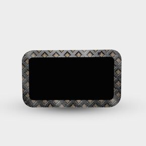 MightySkins Glossy Glitter Skin Compatible with Amazon Echo Show 5 (Gen 3) - Black Wall | Protective, Durable High-Gloss Glitter Finish | Easy to Apply, Remove, and Change Style
