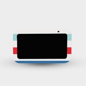 MightySkins Skin Compatible with Amazon Echo Show 5 (Gen 3) - Solid Lavender | Protective, Durable, and Unique Vinyl Decal wrap Cover | Easy to Apply, Remove, and Change Styles