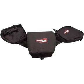 American Trails - ATV Saddle Bag Black - Tank Bag Front Accessories Storage Pack Luggage