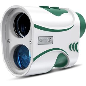 REVASRI Laser Range Finder for Golf and Disc Golf | Elevation and Slope Calculation | Flag Lock and Vibration | 1000 Yards/3000 Feet Rechargeable Rangefinder