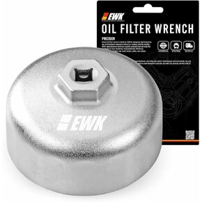 EWK 86mm 16 Flutes Forged Oil Filter Wrench for BMW Cartridge Style Oil Filter Housing Cap