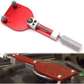 77750 Oil Filter Cutter Tool for Filter Cutting Range 2-3/8" - 5" Red