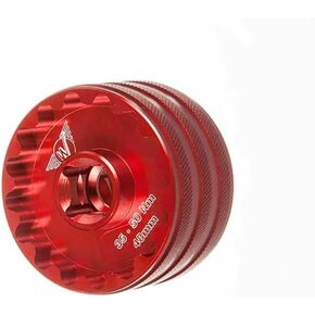 Wheels Mfg Double Sided Bottom Bracket Socket Red, 16x48.5mm/16x44mm