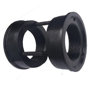 CDHPOWER Black BB Bottom Bracket Conversion Kit (American to Euro) Black Color
