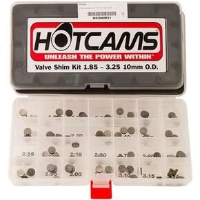 Hot Cams HCSHIM31 1.85-3.25Mm Complete Shim Kit Compatible with/Replacement for 2013-2015 KTM 1190 Adventure 18994-01 871081