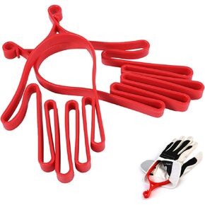 FINGER TEN Golf Gloves Stretcher Holder Hanger Keeper Dryer Shaper Tool Accessories Durable Glove Support Frame Guardian Hook to Bag Gifts for Men Women Golfer