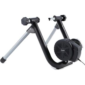 Sportneer Bike Trainer - Smart Stationary Bicycle Trainer Support Bluetooth & ANT+ Connection - Indoor Bike Trainer Stand for 26-29" & 700C Wheels