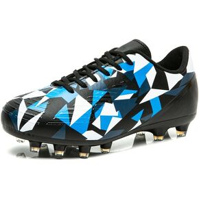 Kids Soccer Cleats Boys Girls Soccer Cleats Youth Football Cleats Boys Kids Firm Ground Soccer Cleats for Boys Girls Athletic Outdoor Football Shoes Youth Baseball Cleats Boys Girls