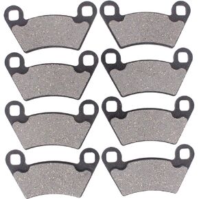 MOTOKU Front and Rear Brake Pads for Ranger 400 425 500 570 700 TM ETX