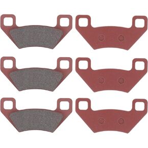 MOTOKU Front & Rear Brake Pads for Arctic Cat 300 366 400 450 500 4x4 Prowler XT 550 650 XTX 700 EFI 750 XTZ 1000
