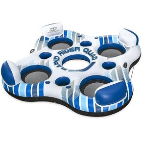 Rapid 4 Person River Tube, Multicolor
