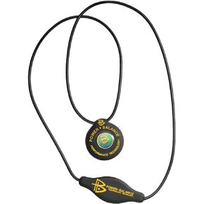 Power Balance Silicone Pendant Necklace for Men and Women, stretched sport necklace.