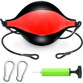 كرة اللكم ذات النهاية المزدوجة، كرة الملاكمة السريعة، كرة الملاكمة الجلدية مع سرعة المضخة، كرة دودج تتضمن قطعتين من القفل الدائري، مثالية لرد الفعل، وخفة الحركة، والتدريب على التنسيق بين اليد والعين in Kuwait