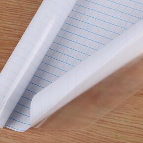 Clear Contact Paper for Books, Clear Self Adhesive Book Cover Contact Paper Roll Protect Books and Documents, 11.8" X 10 ft