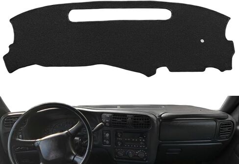 Dash Cover Custom Fit for 1998-2005 Chevy Chevrolet S10 Blazer/GMC Jimmy Sonoma Envoy/Olds Oldsmobile Bravada,Dashboard Cover Mat Carpet Pad(Black) Y39 in Saudi Arabia