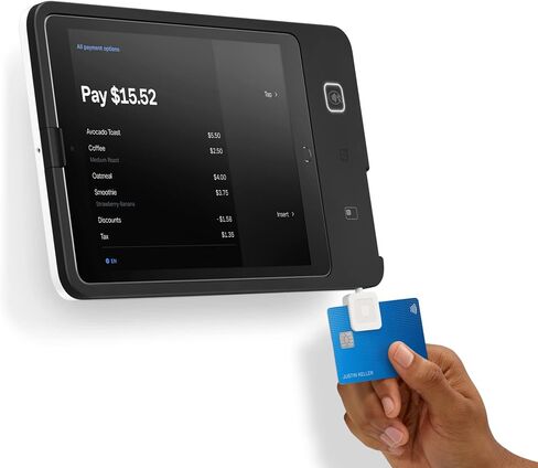 حامل Square POS لجهاز iPad (الجيل الثاني)، أبيض لامع in Kuwait