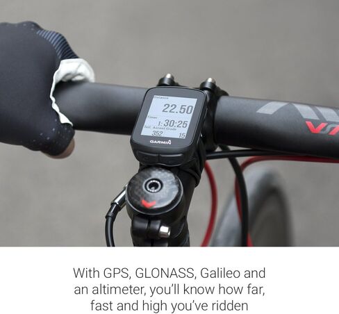 حزمة الدراجة الجبلية Garmin Edge 130، كمبيوتر مدمج وسهل الاستخدام GPS لركوب الدراجات/الدراجة، يتضمن حامل الدراجة الجبلية in Kuwait
