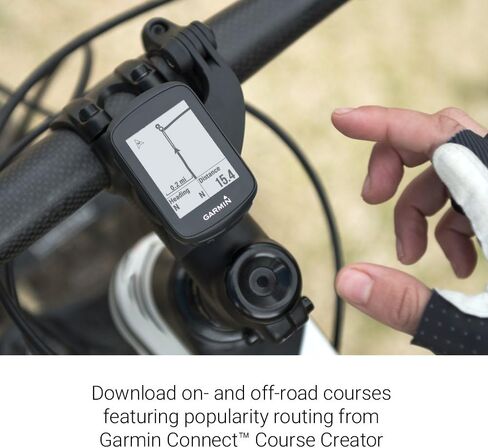 حزمة الدراجة الجبلية Garmin Edge 130، كمبيوتر مدمج وسهل الاستخدام GPS لركوب الدراجات/الدراجة، يتضمن حامل الدراجة الجبلية in Kuwait