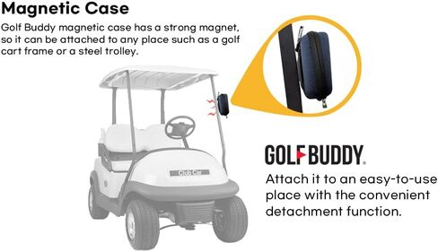 محدد المدى بالليزر للجولف من GOLFBUDDY Lite مع حافظة مغناطيسية، منحدر معوض، محدد مدى مسافة الجولف، قياس سريع وواضح ودقيق مع تنبيه الاهتزاز، 3 أوضاع استهداف، تكبير 6X in Saudi Arabia