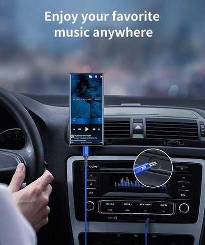 JSAUX USB C إلى 3.5 ملم كابل صوت Aux 6.6 قدم، USB من النوع C إلى 3.5 ملم سلك سيارة ستيريو متوافق مع Samsung Galaxy S20 Note 20 Ultra Note 10 Plus، iPad Pro، Pixel 5 4 3 2 XL والمزيد - أزرق in Saudi Arabia
