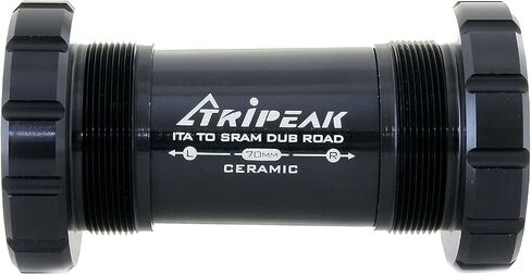 دعامة سفلية TRiPEAK BSA/ITA/C60/CR1/T47، مع محامل سيراميك لـ 22 مم SRAM Dub و22/24 مم GXP Crankset، BB ملولبة متوافقة مع Trek، Giant، Specialized، Canyon، Campagnolo Frame in Saudi Arabia