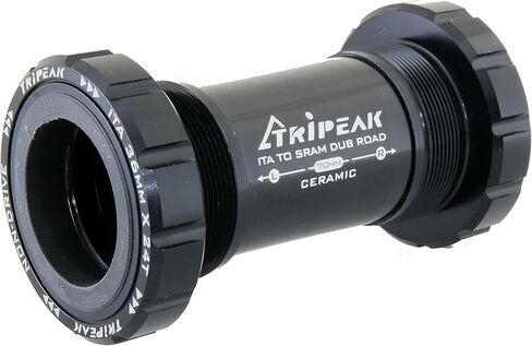 دعامة سفلية TRiPEAK BSA/ITA/C60/CR1/T47، مع محامل سيراميك لـ 22 مم SRAM Dub و22/24 مم GXP Crankset، BB ملولبة متوافقة مع Trek، Giant، Specialized، Canyon، Campagnolo Frame in Saudi Arabia