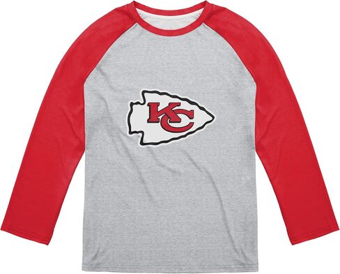 FOCO NFL Mens NFL Team Logo Raglan T-Shirt in Saudi Arabia