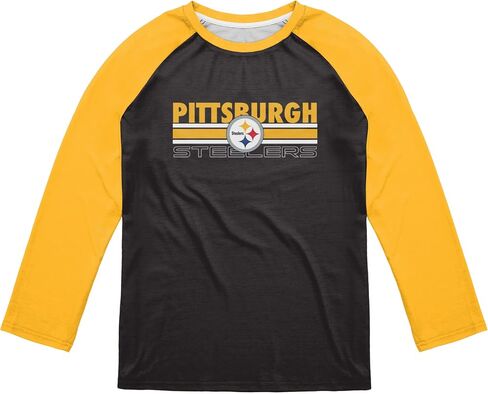FOCO NFL Mens NFL Team Logo Raglan T-Shirt in Saudi Arabia
