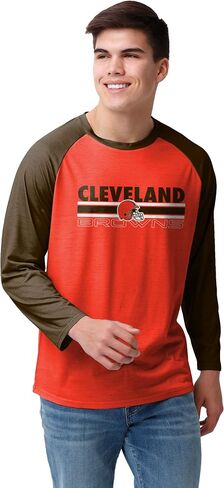 FOCO NFL Mens NFL Team Logo Raglan T-Shirt in Saudi Arabia