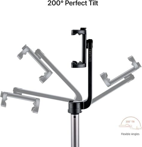 شيفت كام | TravelPod Selfie، حامل ثلاثي متنقل مناسب للسفر وعصا سيلفي مع حامل حذاء بارد عالمي لملحقات التثبيت in Kuwait