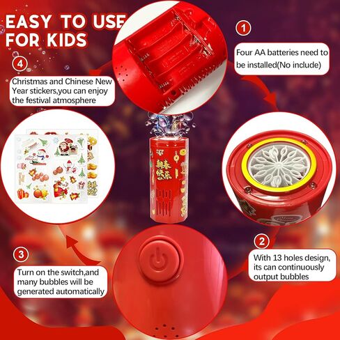 آلة فقاعات الألعاب النارية مع أضواء للحفلات، آلة فقاعات أوتوماتيكية محمولة مع أضواء وموسيقى قابلة للإغلاق، ألعاب صانع الفقاعات للأطفال والأنشطة الخارجية وحفلات الزفاف وأعياد الميلاد in Kuwait