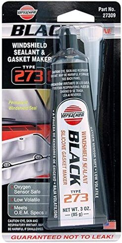 Versachem 27309 Black Low Volatile OEM Silicone - 3 oz. in Saudi Arabia