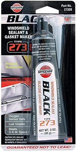 Versachem 27309 Black Low Volatile OEM Silicone - 3 oz. in Saudi Arabia