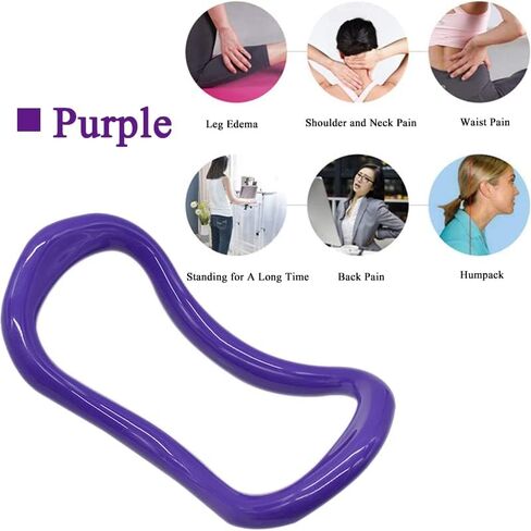 AKOAK 1 Pack Yoga Circle Equipment Multi-Functional Pilates Yoga Ring Training Circle Training Resistance, Fitness Yoga Training Equipment in Saudi Arabia