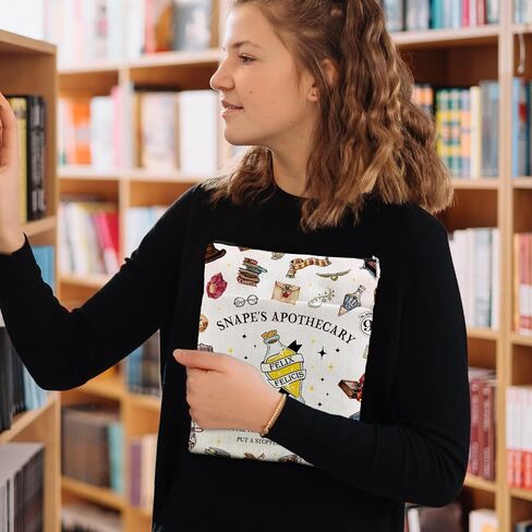 أغلفة الكتب السحرية، غلاف الكتب المستوحى، هدايا محبي كتب بوتر، أغلفة الكتب للأغلفة الورقية هدية كتب بوتر ميرش - SNAPE'S APOTHECARY6JB027 in Saudi Arabia
