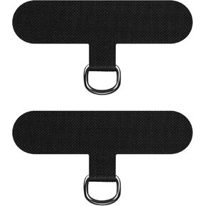 SHANSHUI Phone Tether Pad, 2 Pack Tether Tab Patches for Phone Lanyard Compatible with iPhone & All Smartphones