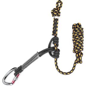 Tree Stand Safety Rope: Durable Safety Harness Lifelines Lineman's Rope, Lightweight Tree Stand Safety Line, Tree Tether Rope, Rope-Style Treestrap for Tree Stand & Saddle Hunting