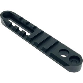 1913 Rails 3.35" and 4" Flush Cup Fit for Atlas BT15 & BT17 Bipod, with Flat Back That Can Be Safely Mounted On Flat Surface, Maded from 6061-T6 Aluminum with Mil-Spec Type III Class 2 Finish