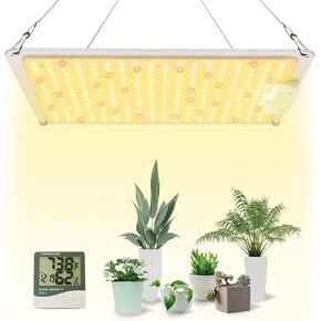 Grow Lights for Indoor Plants Full Spectrum, 234pcs LEDs 3x3 Ft Coverage, Dimmable Plant Grow Lamps for Veg Bloom Seedlings with Temperature Hygrometer